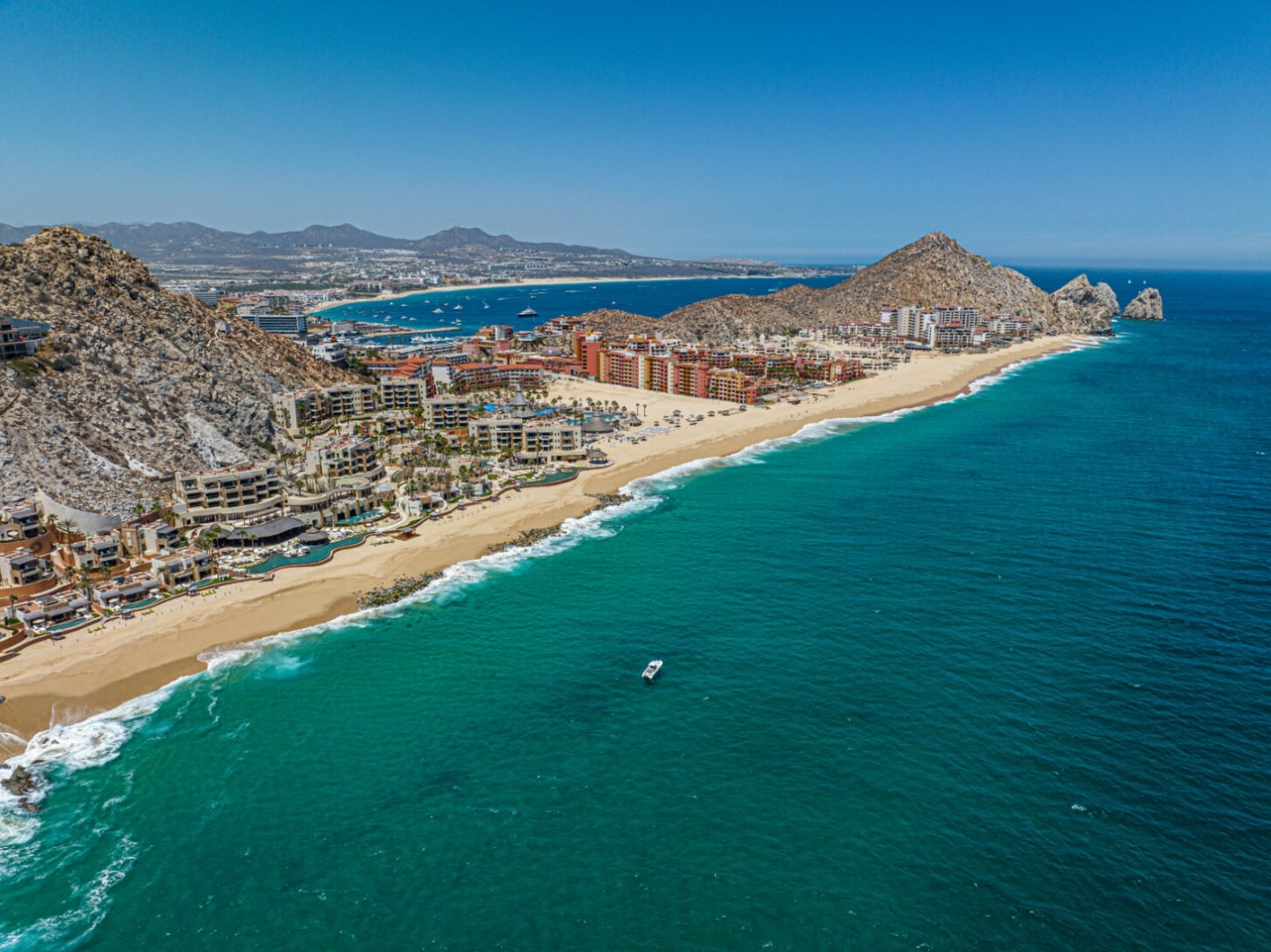 Pedregal coastline from the villa